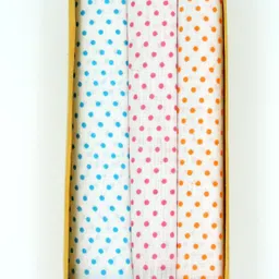Maskey 100% Pure Cotton (Size:25x25cm) (Pack of 3) Embroidered Abstract Iconic Designer Ladies Rumal / Hanky ["Multicolor"] Handkerchief-image-38