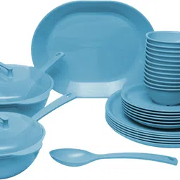 gluman Pack of 32 PP (Polypropylene) Dinner Set-picture-17