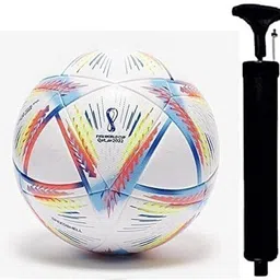 svm WORLDCUP FOOTBALL WITH PUMP AND PIN Football - Size: 5-picture-11