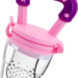 mastela Fruit/Food Feeder/Pacifier/Nibbler with Silicon Mesh in Box Packing (Pink, Pack of 1) Teether and Feeder-picture-27