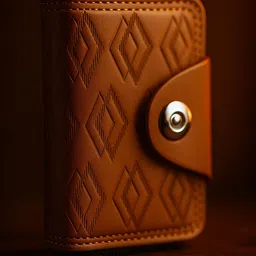 harmeasha Men & Women Brown Artificial Leather Card Holder-picture-33