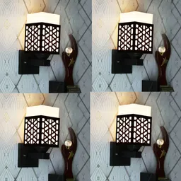 shyamji Uplight Wall Lamp Without Bulb-picture-38