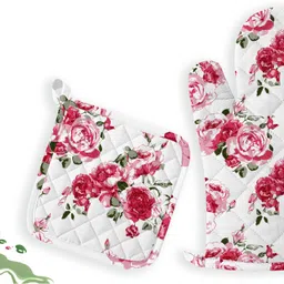 oasis White Cotton Kitchen Linen Set-picture-11