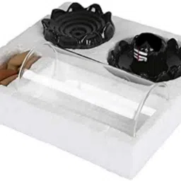 kfitn shiv smoke backflow fountain Waterfall, For Temple, Home & office decor 10 Cone Decorative Showpiece - 18 cm image 5