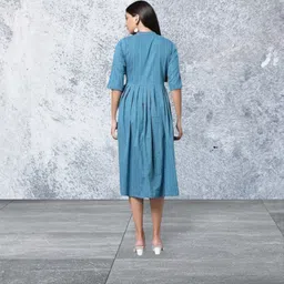 theicon Women Bodycon Multicolor Knee Length Dress image 2