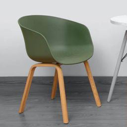 finch fox Delta Nordic Plastic Iconic Chairs in Green Colour-picture-35