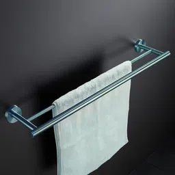 tambaveda by na Stainless Steel 304 Grade Towel Rod for Bathroom | 24 Inch Wall Mount Steel Towel Holder-picture-26