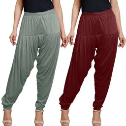 darlingdarling Viscose Rayon Solid Patiala-picture-31