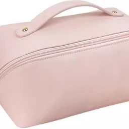 Women Pink Cosmetic Bag-image-2