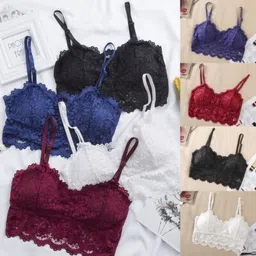 simrabeauty Pack of 3 Women T-Shirt Lightly Padded Bra image 2