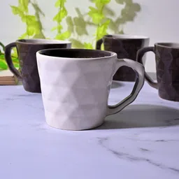 storepedia Pack of 12 Ceramic Tea Cups Set of 12 150ml Coffee Cup & Coffee Mug Set for Home, Office & Kitchen image 2