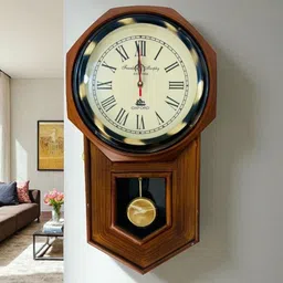 piru Analog 50 cm X 30 cm Wall Clock image 1