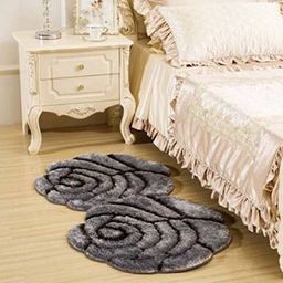 shopgallery Grey Polyester Area Rug-picture-2