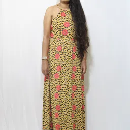 finian Women Fit and Flare Multicolor Maxi/Full Length Dress-picture-12