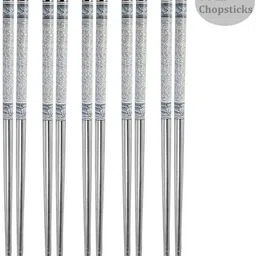 vnz Chewing, Cooking, Decorative, Eating, Training Stainless Steel Chinese, Japanese, Korean, Vietnamese Chopstick-picture-32