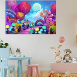 wens Vinly Radha Krishna 24X36 Inches Adhesive Wall Poster image 1