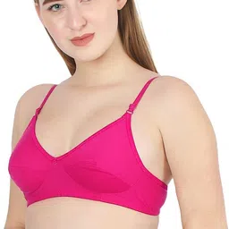 oxbeery Pack of 3 Women Full Coverage Non Padded Bra image 3