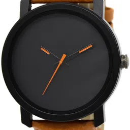 Modern & Bold Series Analog Watch - For Men Black Plain JP-LR20-image-10