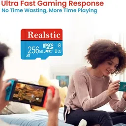 Realstic Ultra 256GB MicroSDXC UHS-I Ultra Pro 256 GB MicroSDXC Class 10 130 MB/s Memory Card Compatible with Mobile, Tablet, Computer, Camera, Gaming Console image 2