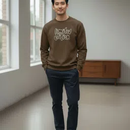 flyind Men Full Sleeve Printed Sweatshirt image 5