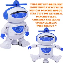 smcd New Dancing Robot for Kids, Battery Operated,360 Degree Rotation (Dance Robot) image 4