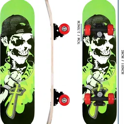 star work Skateboard with Upgraded Widened Wheels,for Adult/Kids Balance Development 5.9 inch x 11 inch Skateboard image 3