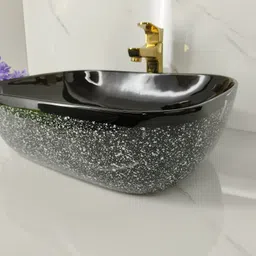 lofina ceramic Premium Ceramic vessel Sink Which Gives Look To your Home Table Top Wash Basin LC1018 WORLD PREMIUM LOOK TABLE TOP BASIN Table Top Basin image 2