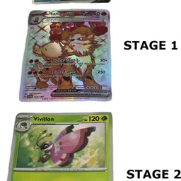 neoinsta shopping Set of 40 scarlet and violet Paldea Involved Pokemon cards design 4 image 2