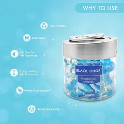 asryd Black Odor Car Perfume Cologne Flavor Fragrance Spheres Diffuser image 2