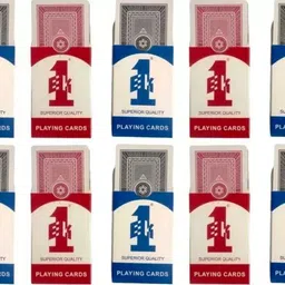 Number 1 Plastic Coated Playing Cards Taash Patti Bridge Poker Cards Pack Of 10-image-51