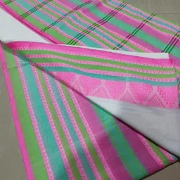 abharani saree kuthir Woven Handloom Handloom Pure Cotton Saree image 2