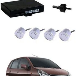 aarsh store Universal 4 White Reverse Parking Sensor-AF25N166 Universal 4 White Reverse Parking Sensor-AF25N166 Parking Sensor-picture-10