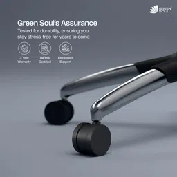 green soul Jupiter Pro High Back Ergonomic| Office|4D Armrest|2D Lumbar Support|3D Headrest Mesh Office Adjustable Arm Chair image 2