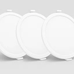 hybrix LED Thin Bezel Slim Round Ceiling Panel Light (8 Watt) Down Light, Cool White, 3 Recessed Ceiling Light Ceiling Lamp-picture-44