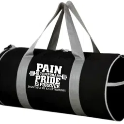 k.s enterprises 20 L Gym Duffel Bag - premium quality sports bag with separate shoe compartment water resistant - Black-picture-19