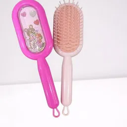 sawariyaaseth Pretty Kids hair Brush Set Of 2 (Light&Dark Pink)-picture-11