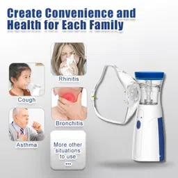 JYORESHA Portable Mesh Nebulizer, Silent and Compact Nebulizer Machine for Adult and Kids Nebulizer image 4