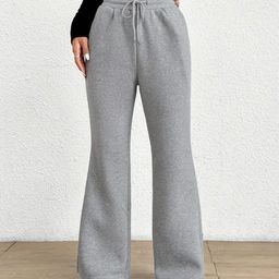 dockstreet Women Solid Grey Track Pants-picture-5