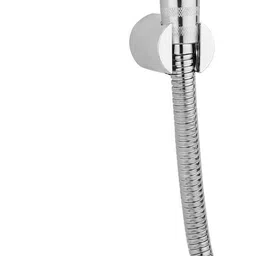 bhanmati sanitary items by bhanmati sanitary items BSI445 Brass 360 Degree Swing Jet Spray Health Faucet with 1 .5 (BRASS GUN) Flexible Hose Tube for Toilet, Chrome Finish - (Pack of 1) Health Faucet-picture-14