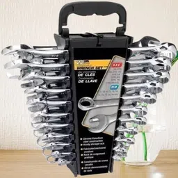 Shop 12 PC Wrench Set 0G1 Shop 12 PC Wrench Set 0G1 Double Sided Combination Wrench-picture-12