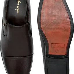 allen cooper ACFS-834-BROWN Slip On For Men image 4