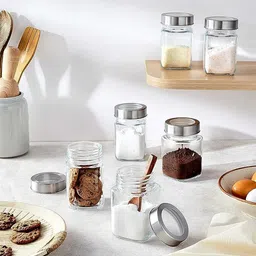 b7 creations Glass Grocery Container - 310 ml image 4