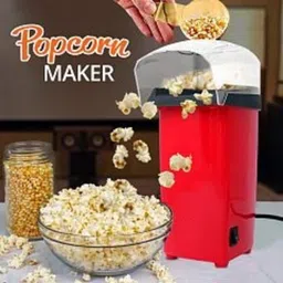 mohak Popcorn Machine - Oil Free Mini Hot Air Popcorn Machine Snack Maker Popcorn Machine - Oil Free Mini Hot Air Popcorn Machine Snack Maker 1 L Popcorn Maker image 2
