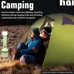 crentila Rechargeable Long Range Search Light With 4 Mode Light Long Backup LED Lamp 8 hrs Torch Emergency Light image 4