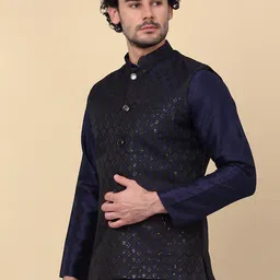 kraft india Embroidered Men Waistcoat image 3