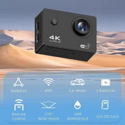 EleavaCam 4K Action camera Vlogging 4k & mini vlogging Action Camera 4k Sports DV Camcorder Sports and Action Camera image 3