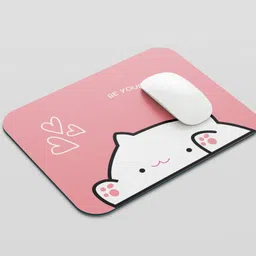 Maruti Enterprise Premium & Aesthetic Mouse Pad | 8.5x7.5 inch | Waterproof & Non-Slip Rubber Base Non Slip Base Mousepad image 3