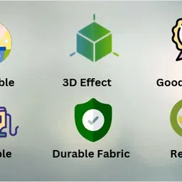 dm fashion Birthday Celebration Backdrop Decoration Curtain Cloth 5ft x 8ft image 3