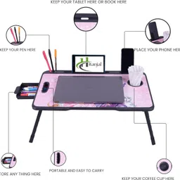 privilon Wood Portable Laptop Table image 3