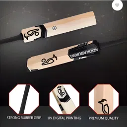 shri krishna sports Kookaburra Black Edition | Tennis Ball Cricket Bat | Size 5 Poplar Willow Cricket Bat For 10 - 12 Yrs image 2